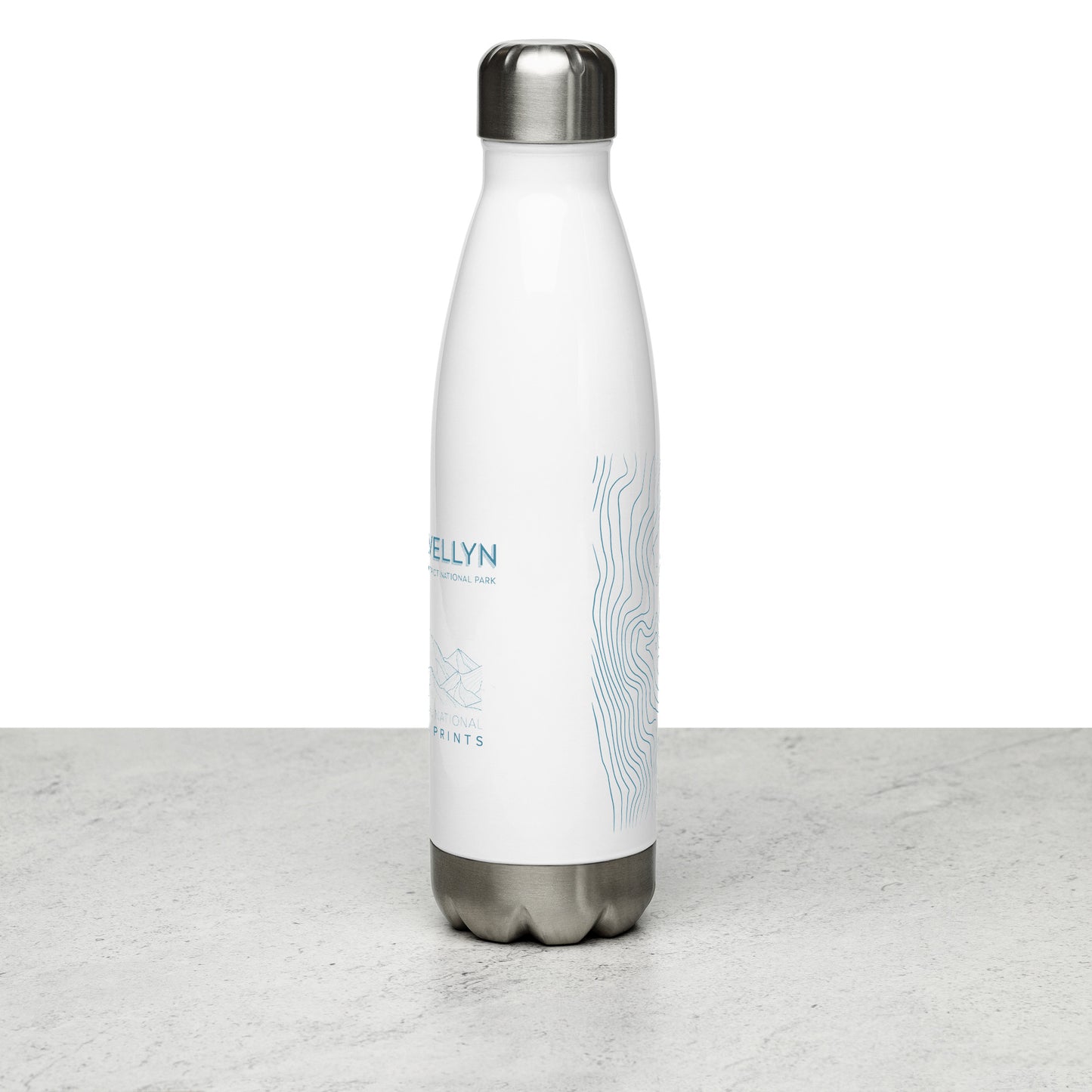 Helvellyn Sleek Hydration Stainless Steel Bottle - Minimalist Adventure Gear - Light Blue