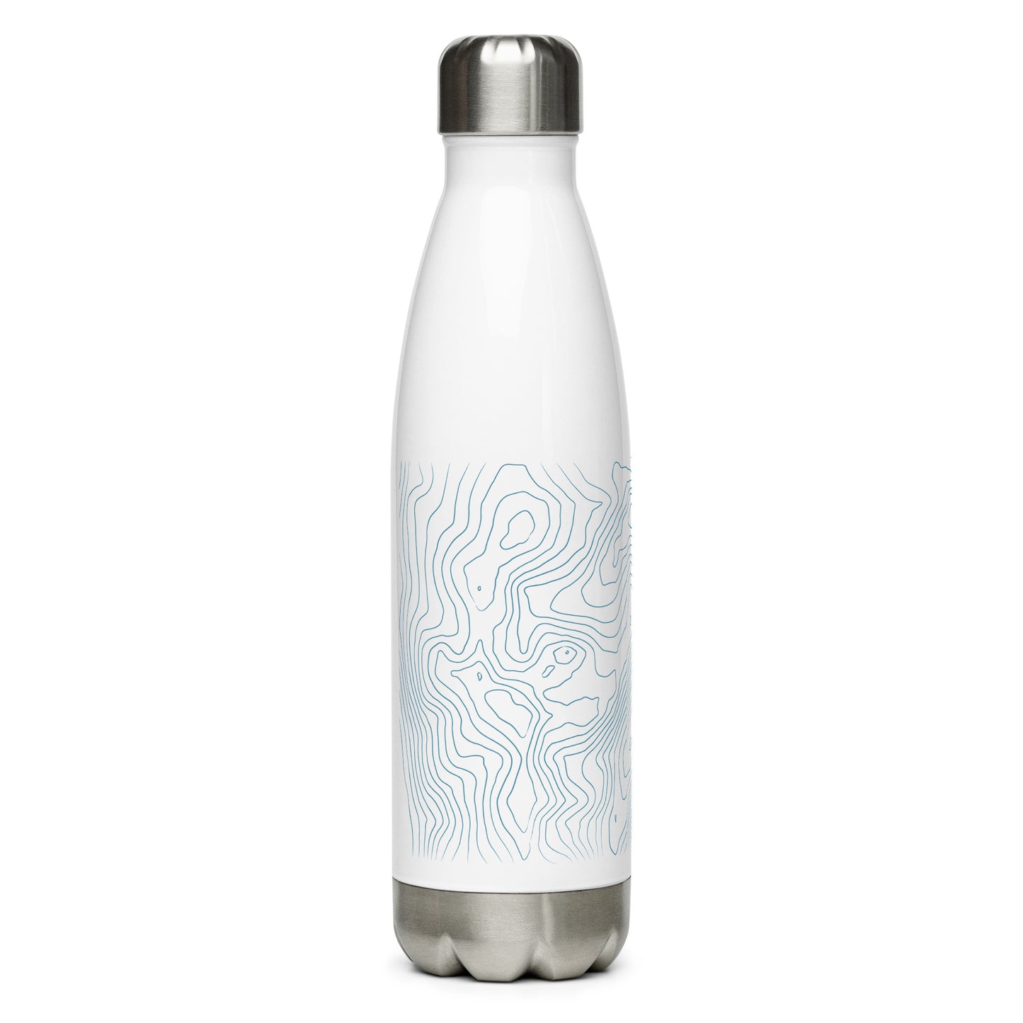 Helvellyn Sleek Hydration Stainless Steel Bottle - Minimalist Adventure Gear - Light Blue