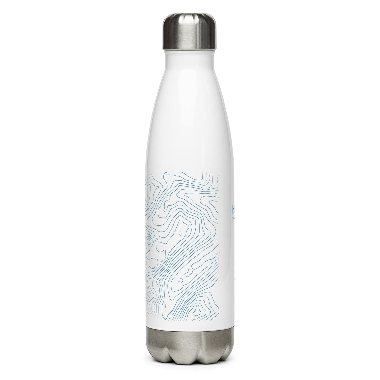 Helvellyn Sleek Hydration Stainless Steel Bottle - Minimalist Adventure Gear - Light Blue