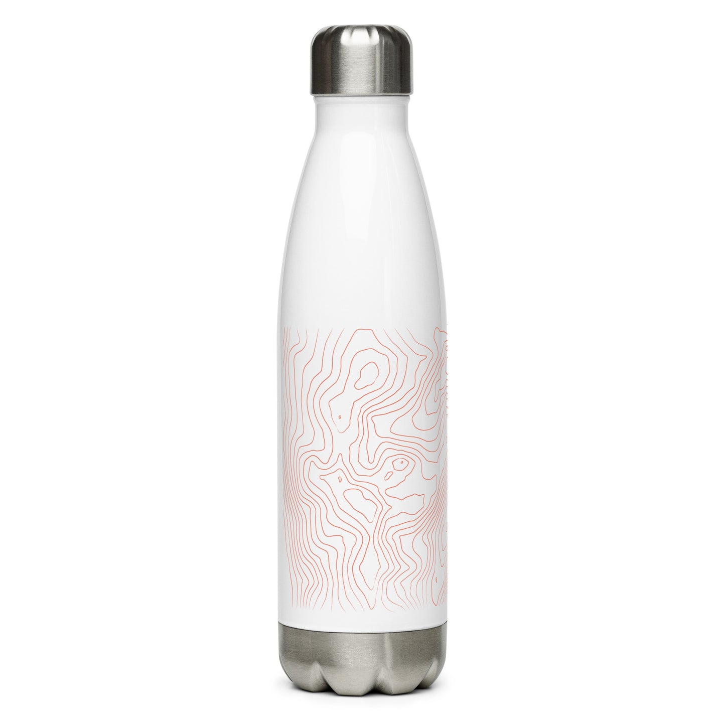 Helvellyn Sleek Hydration Stainless Steel Bottle - Minimalist Adventure Gear - Orange