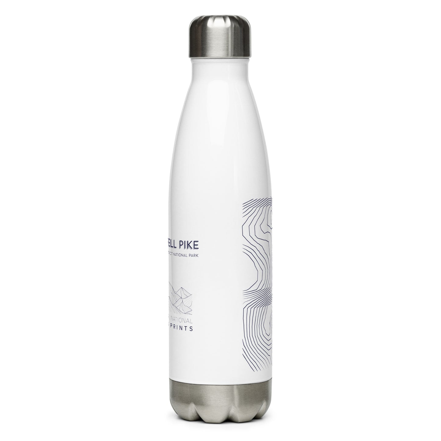 Scafell Pike Sleek Hydration Stainless Steel Bottle - Minimalist Adventure Gear - Dark Blue