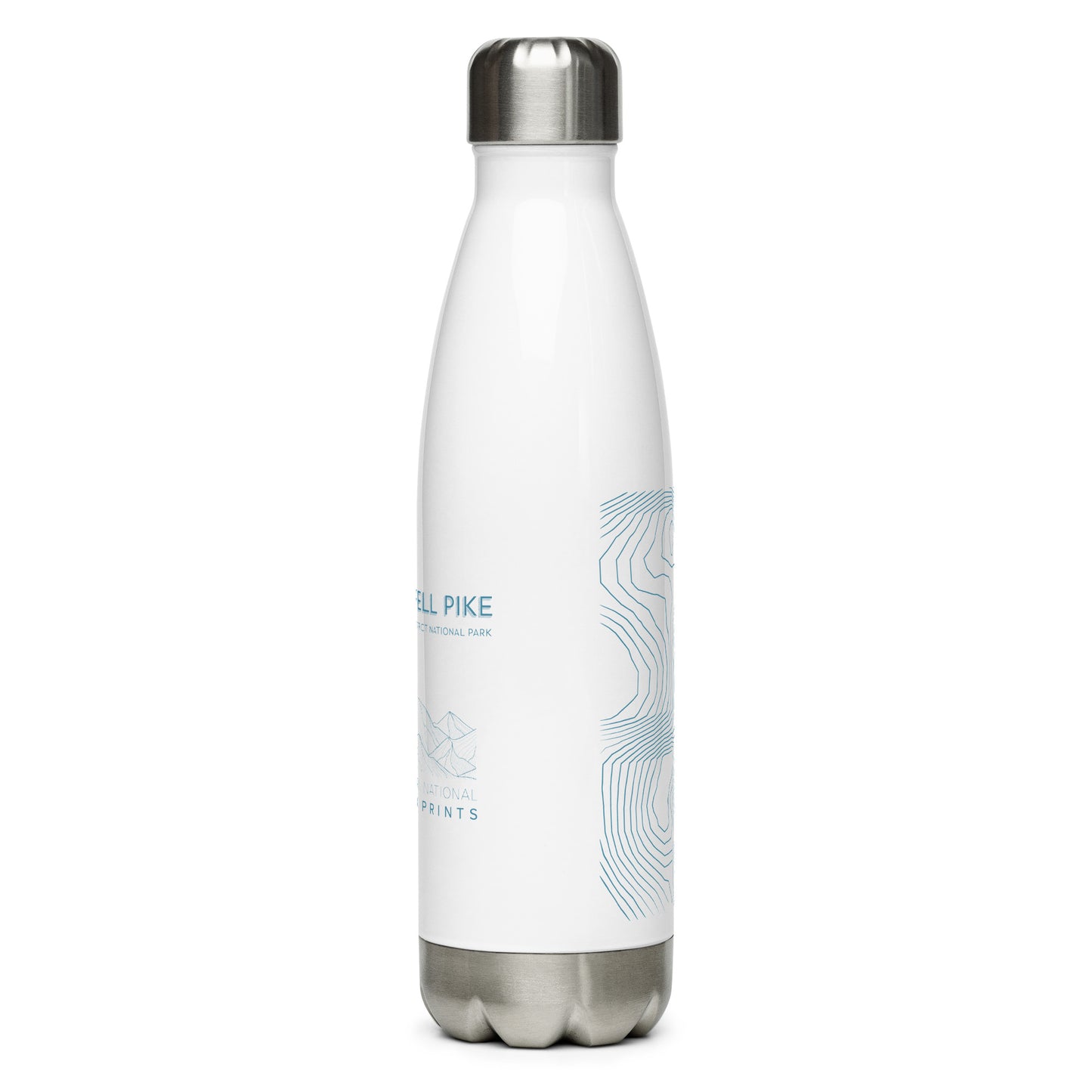 Scafell Pike Sleek Hydration Stainless Steel Bottle - Minimalist Adventure Gear - Light Blue